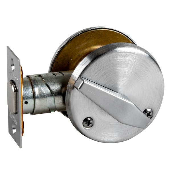 Grade 2 Interior Thumbturn Deadbolt, Keyless, US26D